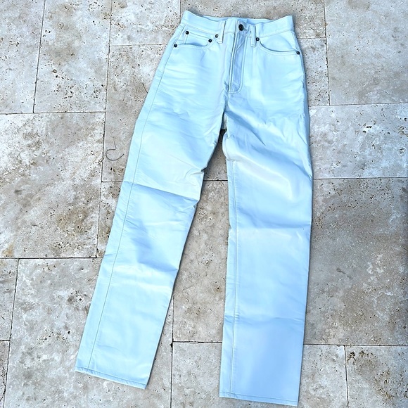AGOLDE recycled leather size 24 like new